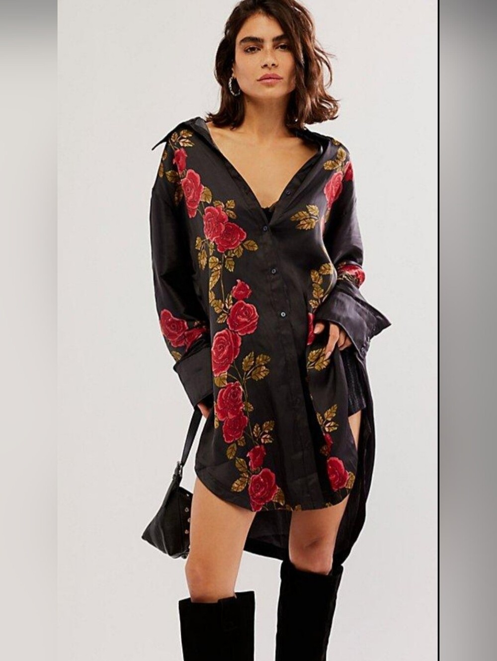 NWT Free People Off The Vine Button Down Size XS SOLD OUT ONLINE!!